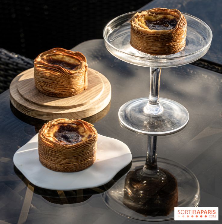 Le Flan Parisien de Maxence Barbot chez Fou de Pâtisserie