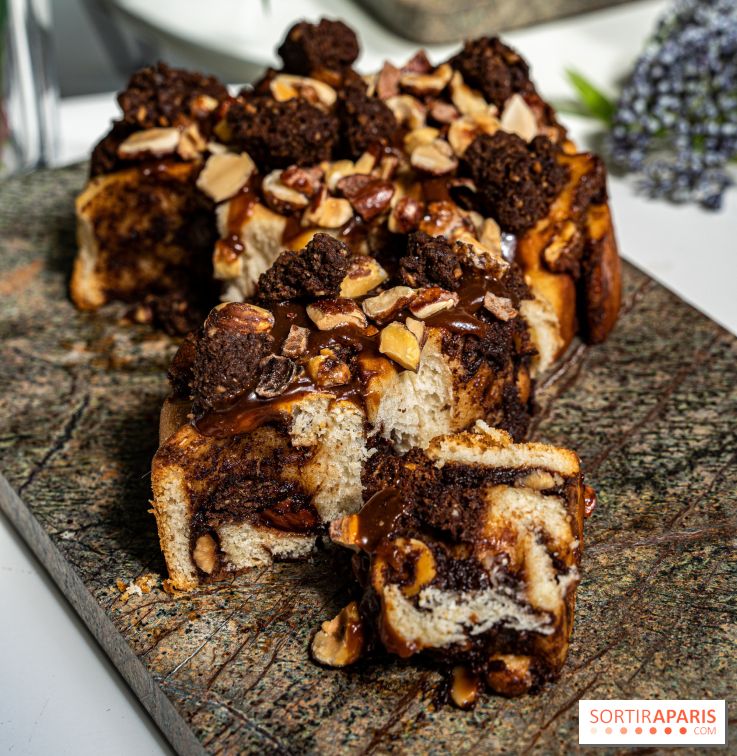 Philippe Conticini signe une babka praliné avec Jeffrey Cagnes