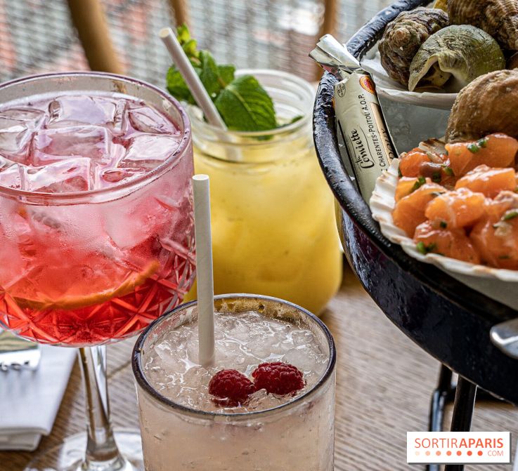 Polpo, la terrasse - brasserie seafood en bord de Seine