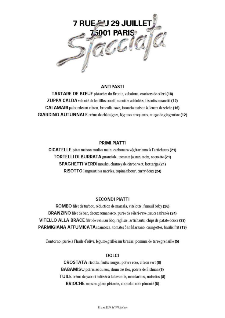 Sfacciata, le nouveau restaurant italien rétro-contemporain