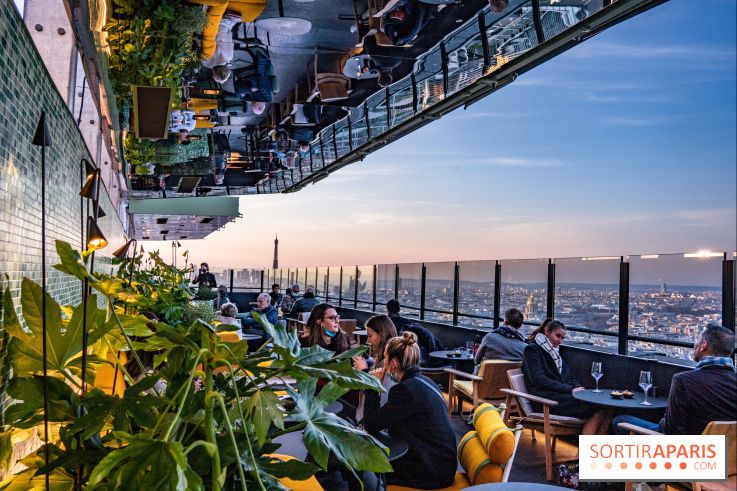 Le Skybar rooftop, le plus haut bar à ciel ouvert de Paris