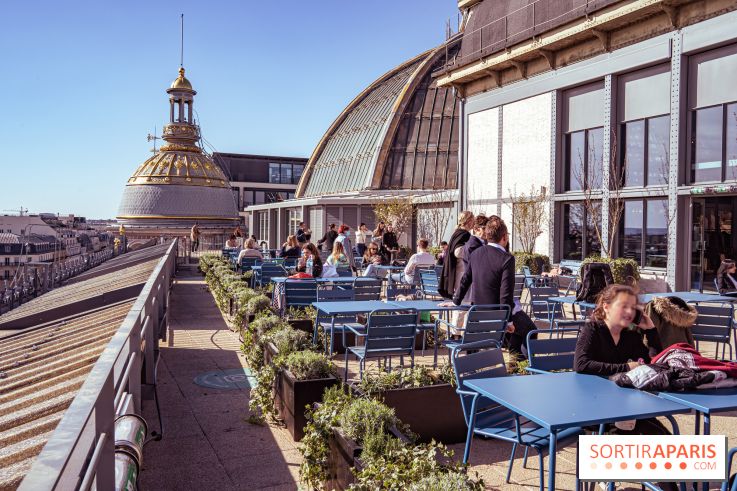 La Terrasse panoramique du Printemps 7e Ciel