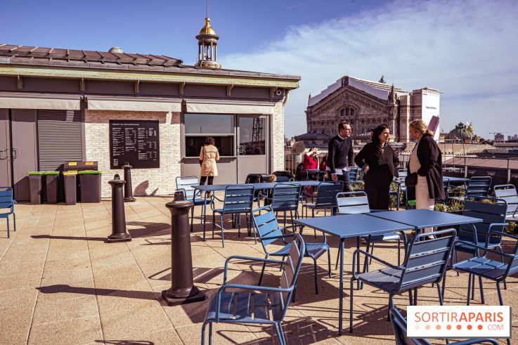 La Terrasse panoramique du Printemps 7e Ciel