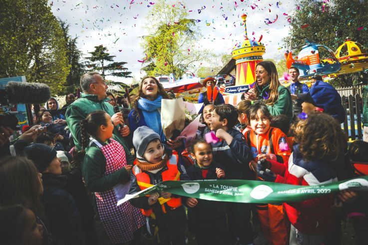 La Toupie, le nouveau manège du Jardin d'Acclimatation se dévoile 