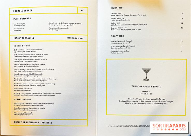 Le nouveau brunch gourmand de la Villa M