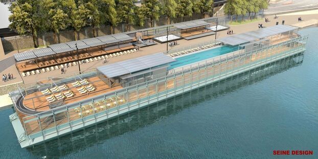 L'Arche Javel, la piscine guinguette de Rosa Bonheur arrive