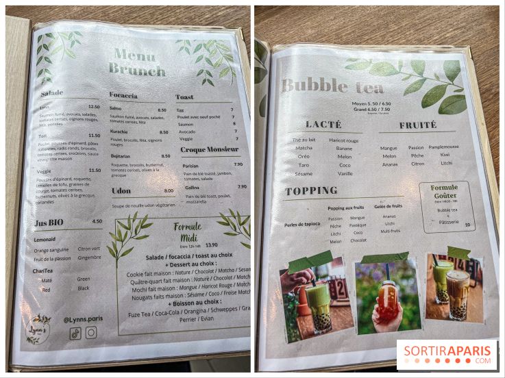 Lynn's Paris, le Coffee shop - bubble tea de Belleville