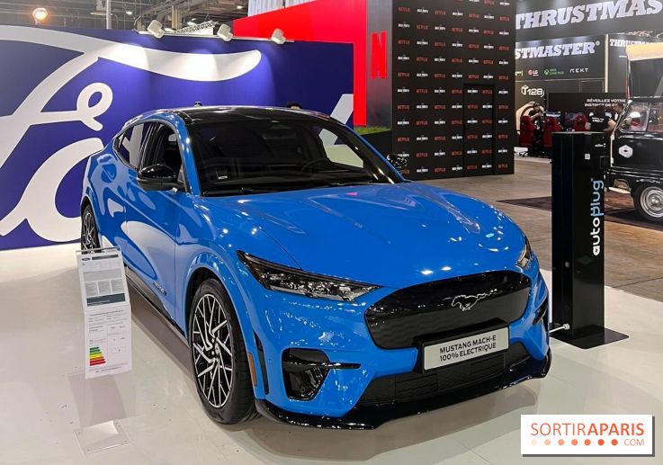 Mondial de l'Auto 2022 Paris - Mustang match e - électrique