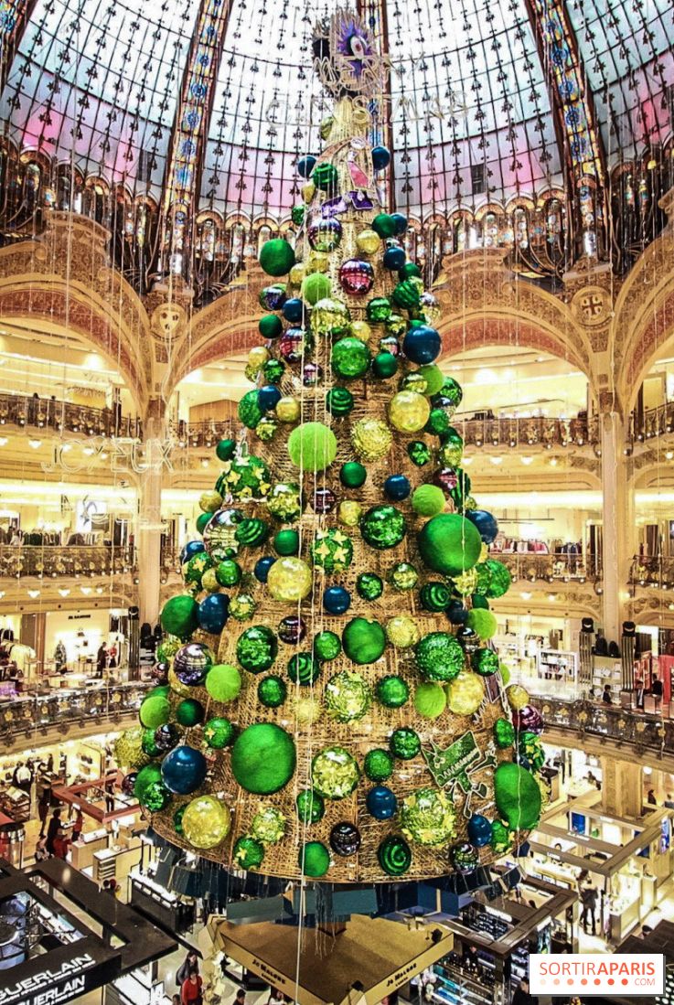 sapin de noël des Galeries Lafayette 2018