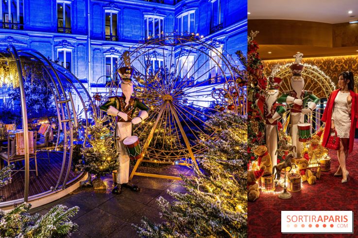 10 great Christmas photo spots in Paris 2022, tips - l'hotel fouquet's