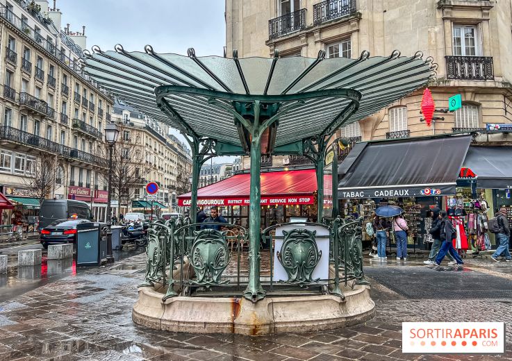 station de métro de Type B d'Hector Guimard - chatelet