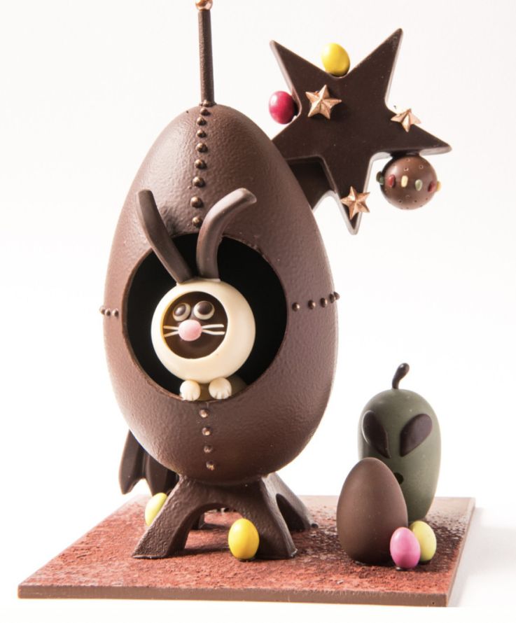 Chocolats de Pâques 2023 par La Reine Astrid : A la conquête de l'espace