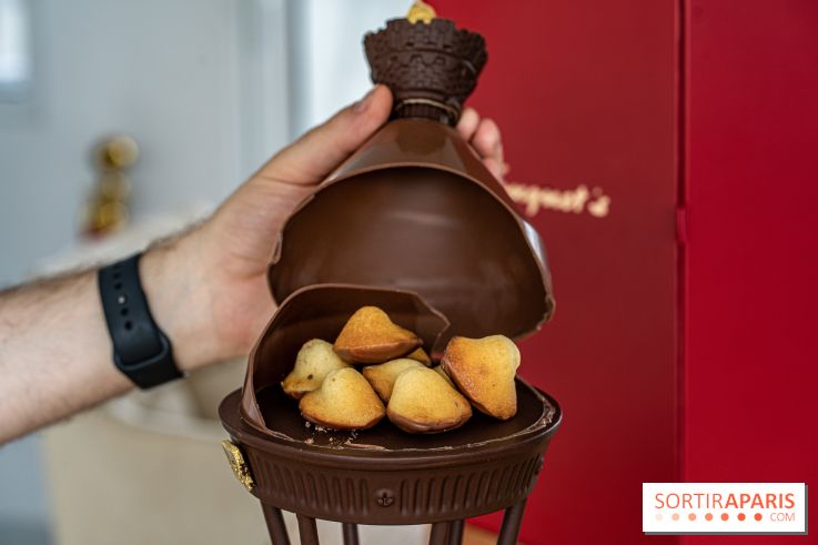 Lumières de Paris, l'oeuf de Pâques 2023 du Fouquet's Paris par Anthony Coquereau