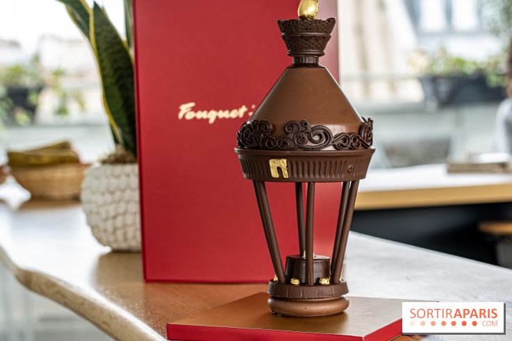 Lumières de Paris, l'oeuf de Pâques 2023 du Fouquet's Paris par Anthony Coquereau