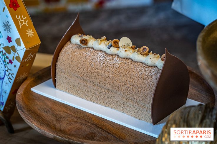 La Bûche de Noël Luge de Lenôtre par Etiennne Leroy et les créations de fête 2023