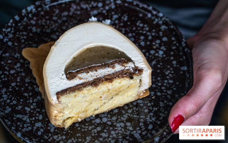 Bûche de Noël "Slalom" par Merouan Bounekraf en Livraison Nationale