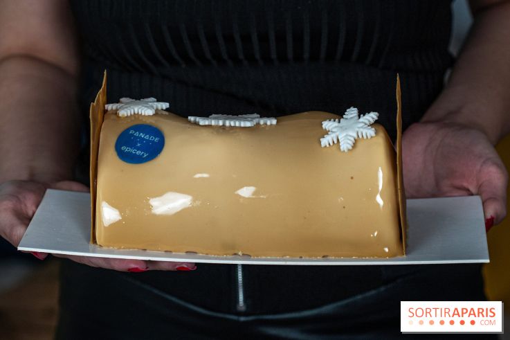 Bûche de Noël "Slalom" par Merouan Bounekraf en Livraison Nationale