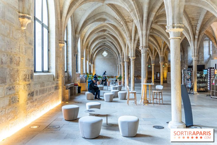 La table des Bernardins, le café-restaurant niché dans la nef du Collège des Bernardins