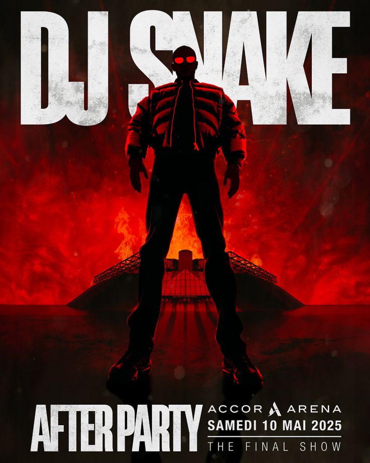 DJ Snake: l'after party de son "Final Show" à l'Accor Arena de Paris en mai 2025
