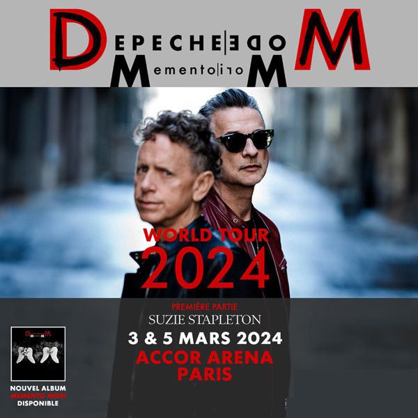 Depeche Mode en concert à l'Accor Arena de Paris : tout ce qu'il faut savoir