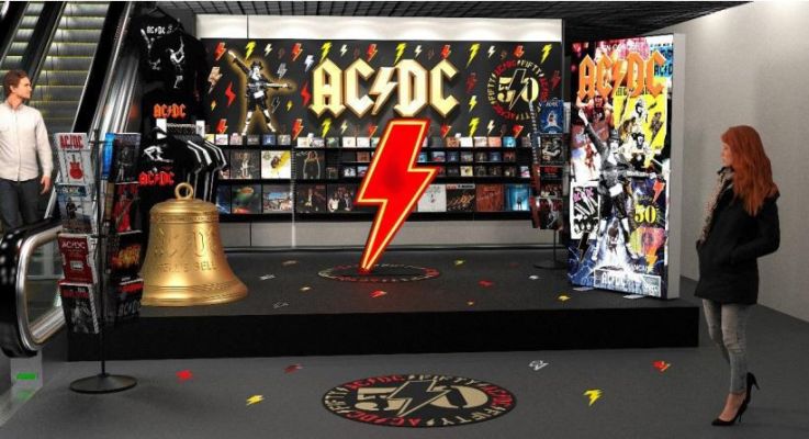 AC/DC : un pop-up store à la Fnac à Paris pour les 50 ans du groupe