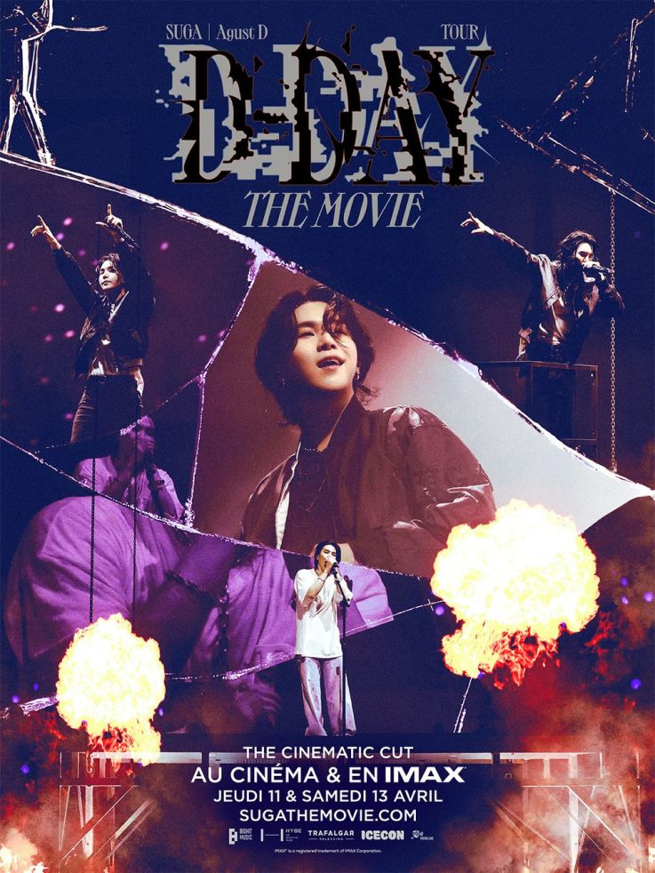 SUGA | Agust D Tour ‘D-DAY’ THE MOVIE : le film tant attendu du concert à voir au cinéma