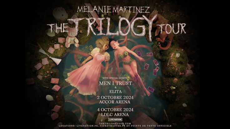 Melanie Martinez en concert à l’Accor Arena de Paris en octobre 2024