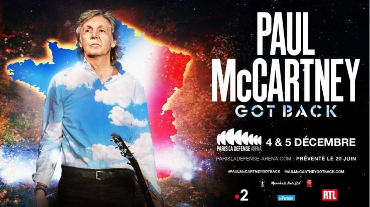 Paul McCartney en concert à Paris La Défense Arena en décembre 2024