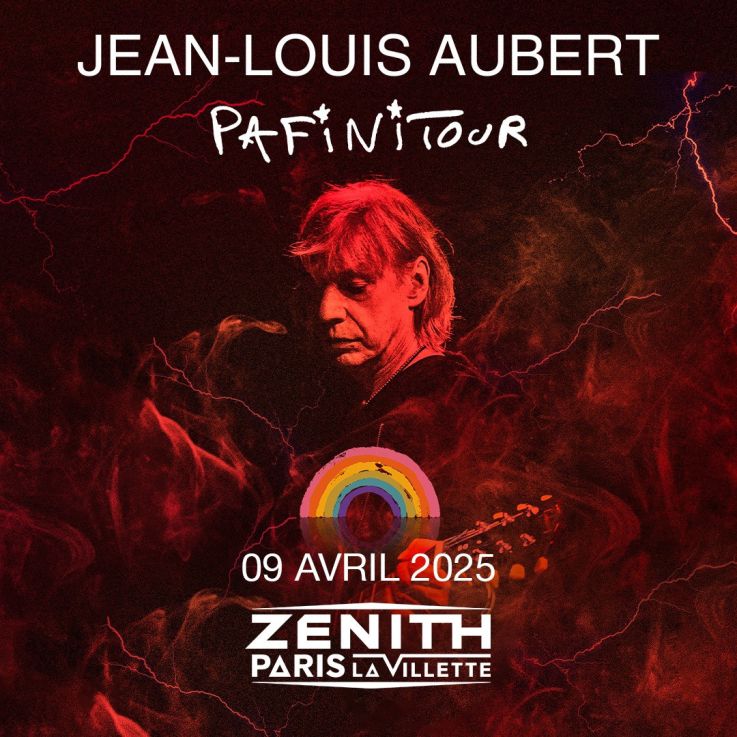 Jean-Louis Aubert en concert au Zénith de Paris en avril 2025