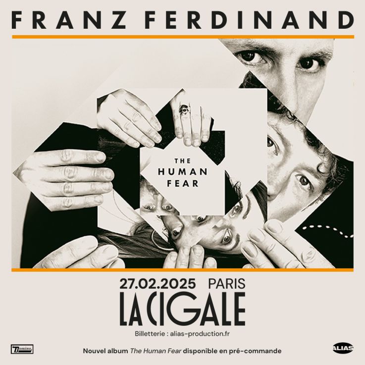 Franz Ferdinand en concert à La Cigale en février 2025