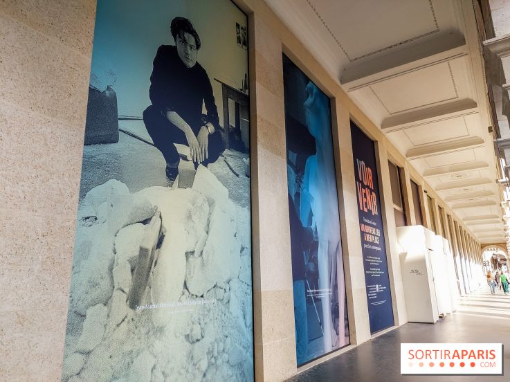 Paris : une installation de photos visible sur la future Fondation Cartier située près du Louvre