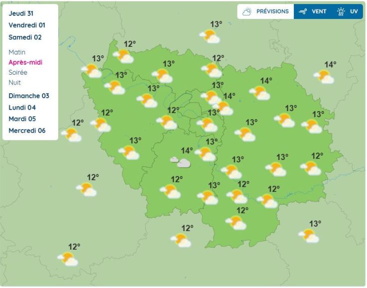 Toussaint : quelle météo vous attend à Paris et en Île-de-France pour ce week-end prolongé ?