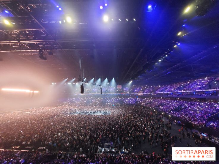 Ludovico Einaudi in concert at Paris La Défense Arena in June 2025