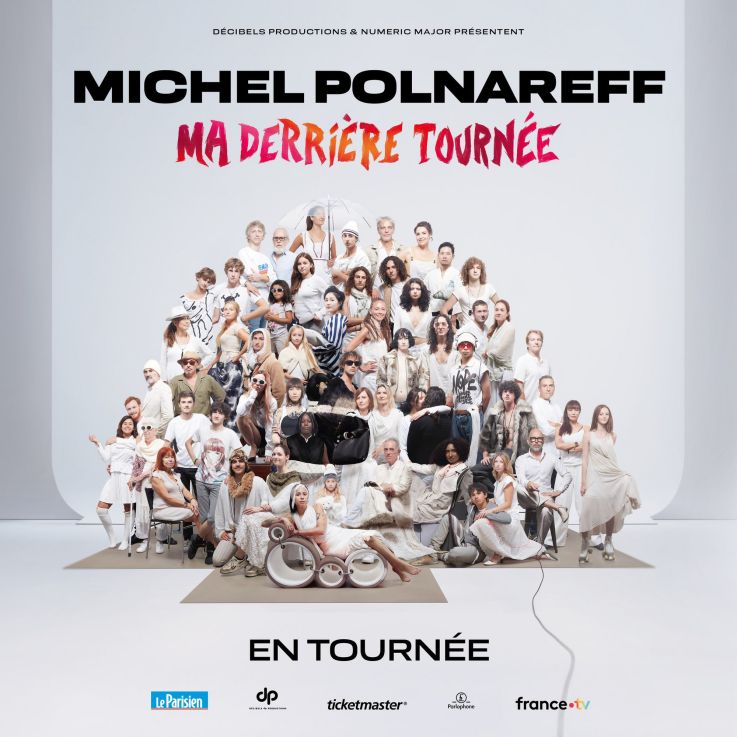 Michel Polnareff en concert à l’Accor Arena de Paris en juin 2025