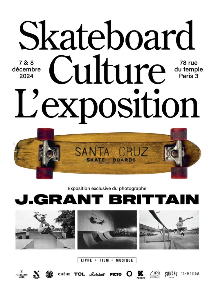 Skateboard Culture, l'exposition gratuite au cœur de Paris
