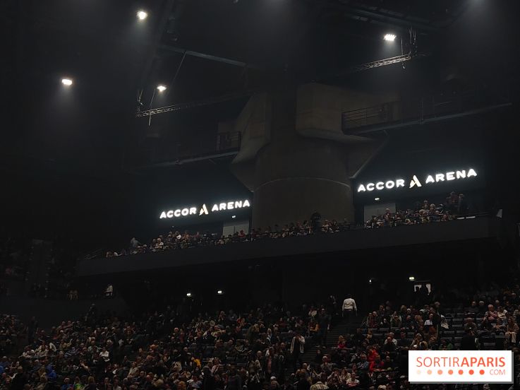 Pierre Garnier en concert à l'Accor Arena de Paris en décembre 2025