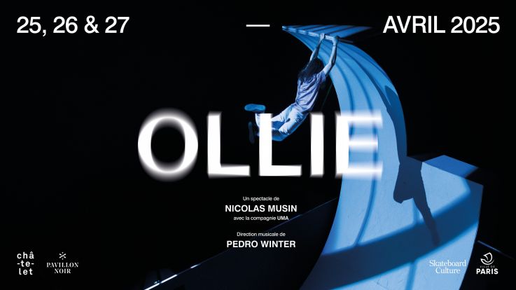 Ollie au Théâtre du Châtelet : une création originale autour d'une rampe de skate