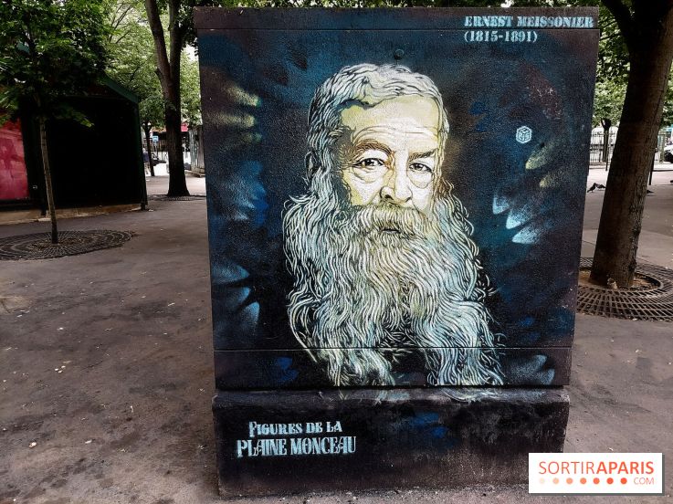 Street art : C215 réalise 11 portraits de figures célèbres dans le quartier de la Plaine-Monceau