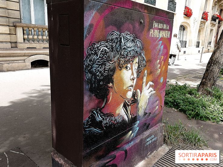 Street art : C215 réalise 11 portraits de figures célèbres dans le quartier de la Plaine-Monceau