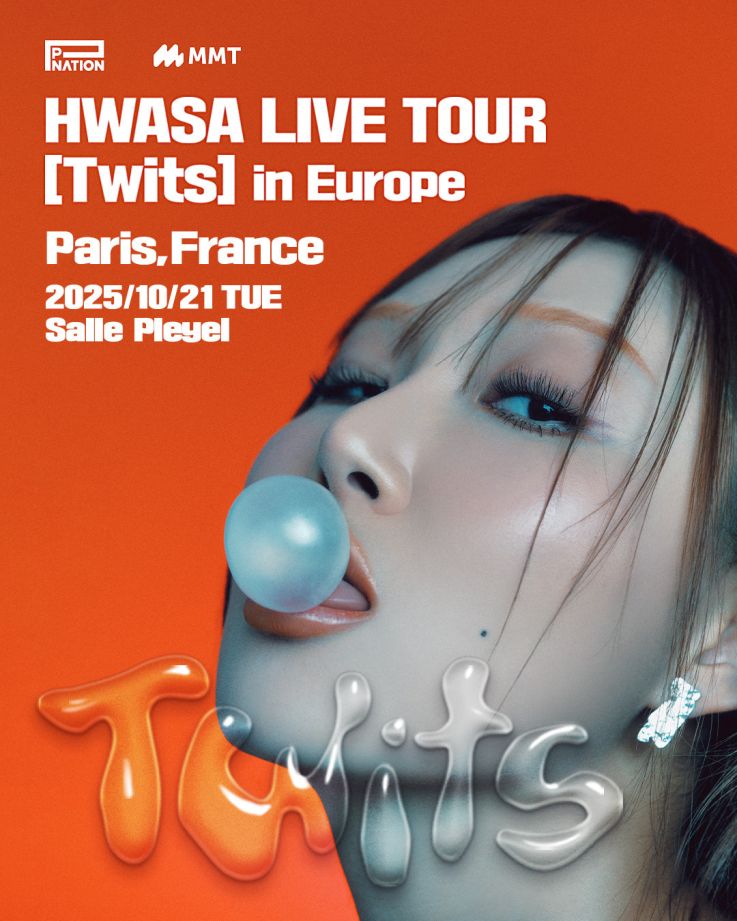 Hwasa, l’icône de la K-pop, en concert à la Salle Pleyel à Paris en octobre 2025