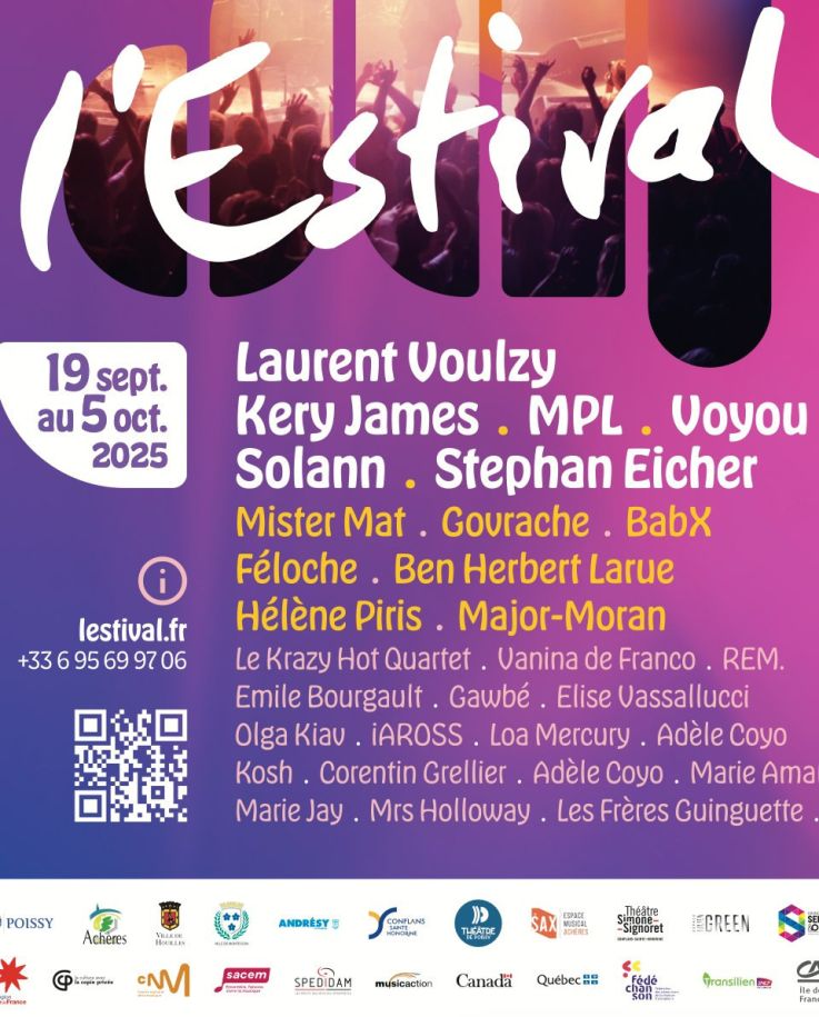 L'Estival 2025 dans les Yvelines : Laurent Voulzy, Kery James, Solann... la programmation