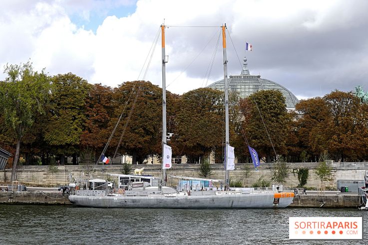 La goélette Tara amarrée à Paris : visites à bord et exposition à quai pour une plongée en Arctique