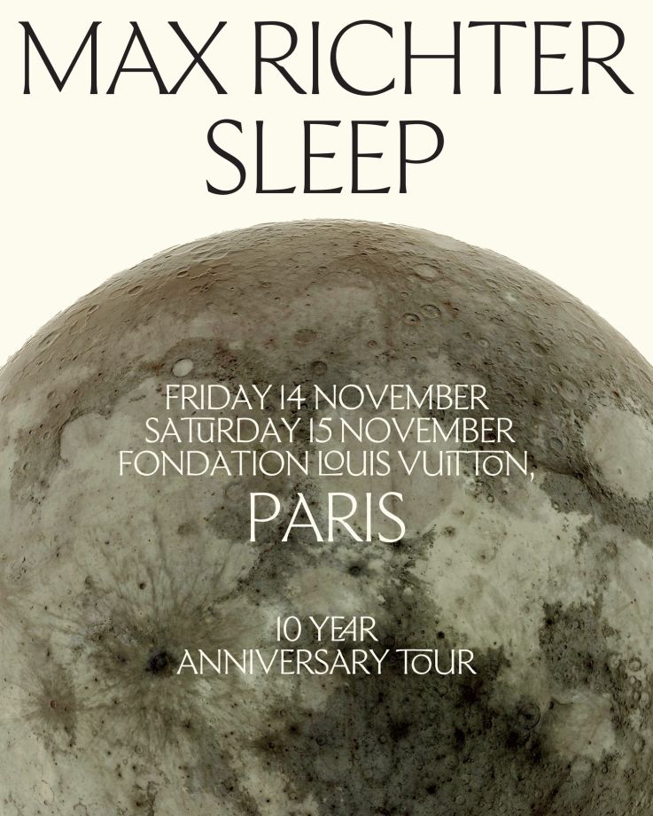 Max Richer à la Fondation Louis Vuitton avec deux représentations nocturnes