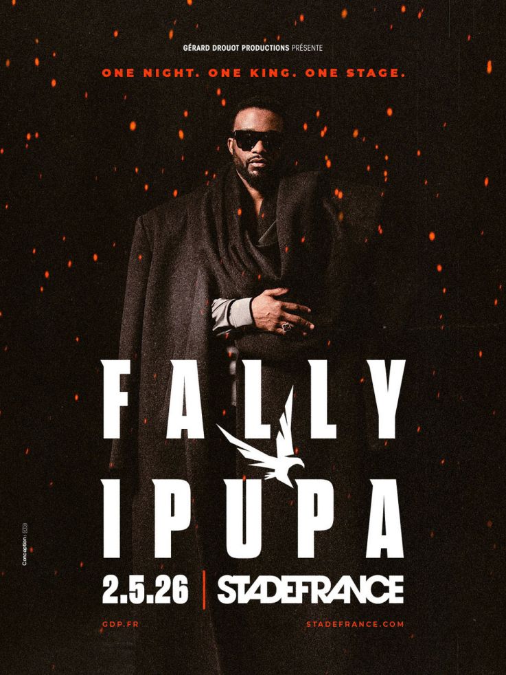 Fally Ipupa en concert au Stade de France en mai 2026