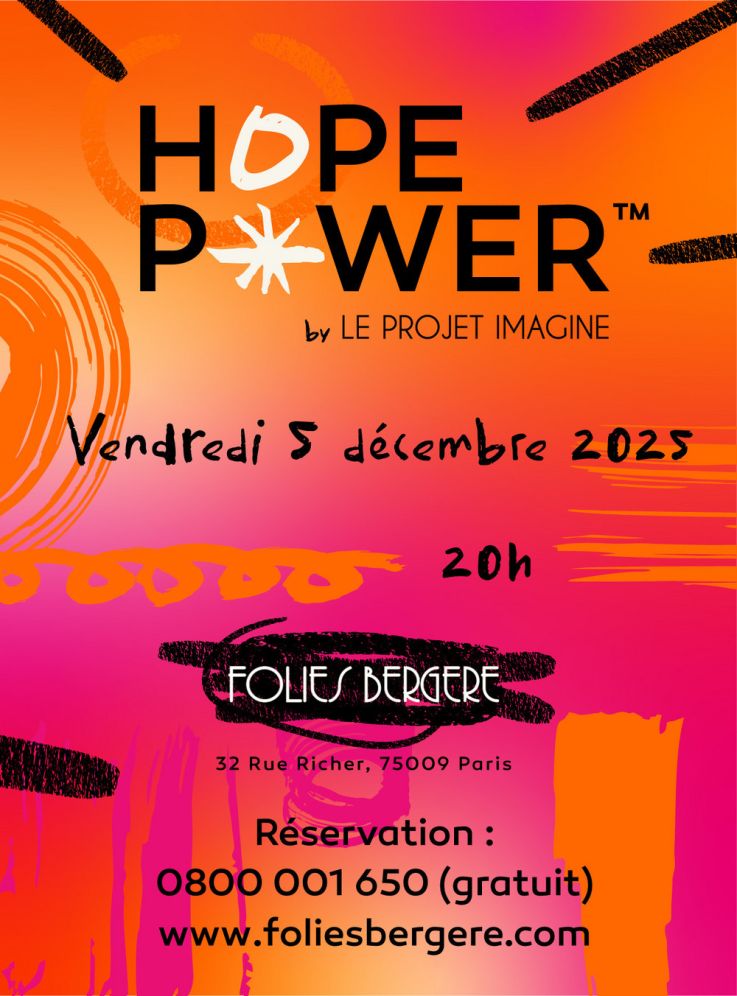 Hope Power : un concert solidaire aux Folies Bergère avec Chris Martin, Camille, MC Solaar...