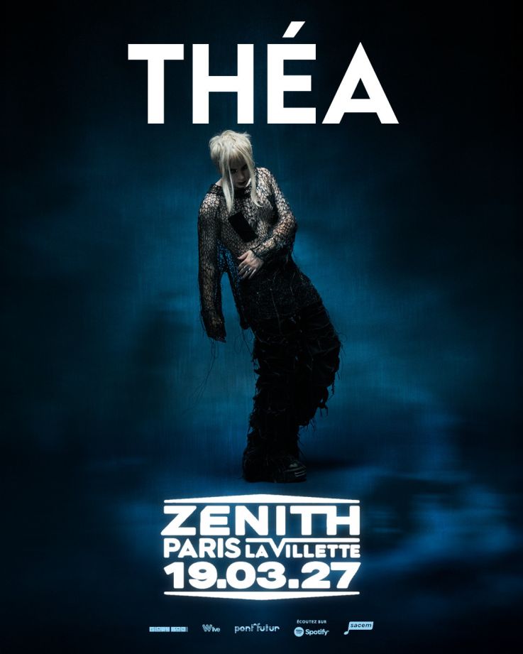 Théa en concert au Zénith de Paris en mars 2027