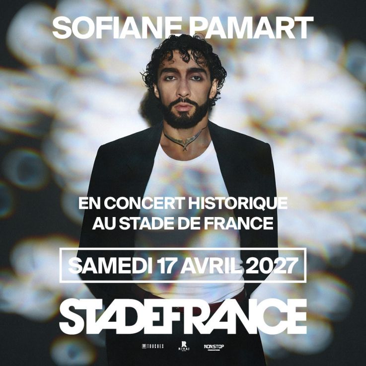 Sofiane Pamart en concert au Stade de France en avril 2027