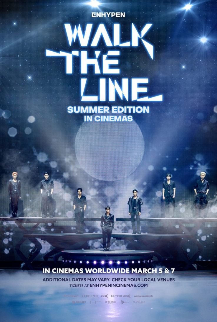 ENHYPEN [WALK THE LINE SUMMER EDITION] : le film de leur tournée estivale au Japon à voir au cinéma