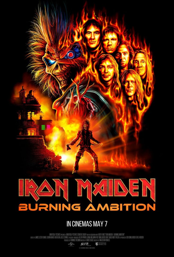 Iron Maiden : le documentaire inédit "Burning Ambition" débarque au cinéma ce printemps