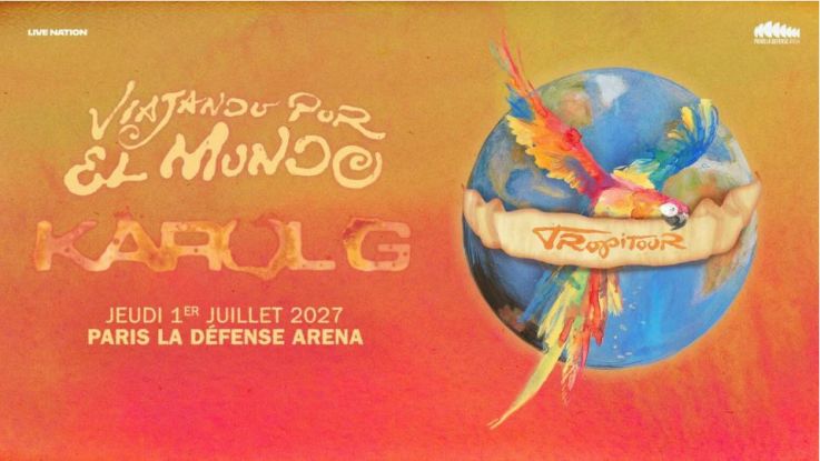 Karol G en concert à Paris La Défense Arena en juillet 2027